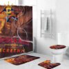 Spider Man Brand New Day Exclusive Bathroom Mat Set Shower Curtain