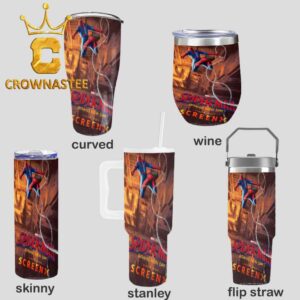 Spider Man Brand New Day Screen X 2026 Marvel Studio Wine Stanley Flip Straw Cup Tumbler
