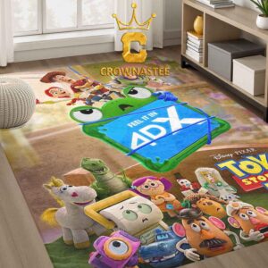 Toy Story 5 Disney Movie 2026 4DX Home Decor Rug Carpet