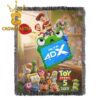 Toy Story 5 Disney Movie 2026 Dolby Cinema Hooded Fleece Woven Blanket Tapestry