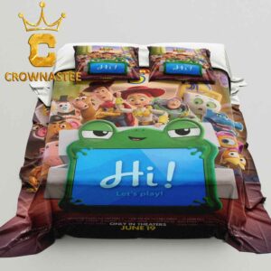 Toy Story 5 Disney Movie 2026 Hi Let’s Play Pillow Cover Bedding Set