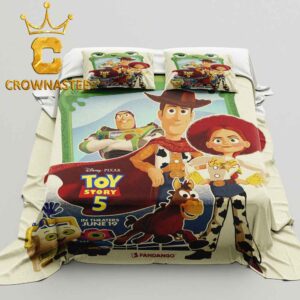 Toy Story 5 Disney Movie 2026 In Theaters June 19th Pillow Cover Bedding Set