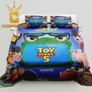 Toy Story 5 Disney Movie 2026 June 19th In 3D Pillow Cover Bedding Set