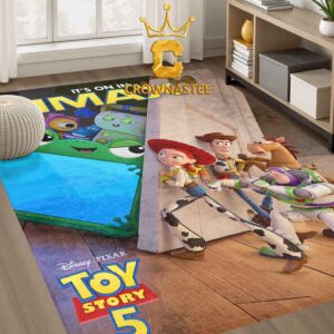 Toy Story 5 Movie 2026 Disney Pixar In Theaters June 19th Home Decor Rug Carpet