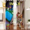 Toy Story 5 Disney Movie 2026 June 19th In 3D Home Decor Window Curtain