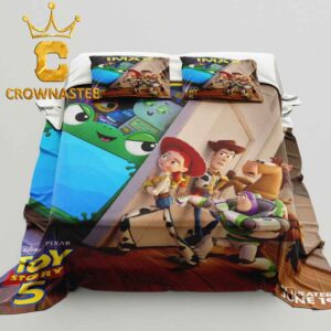 Toy Story 5 Movie 2026 Disney Pixar In Theaters June 19th Pillow Cover Bedding Set