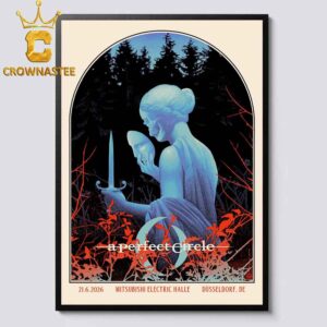 A Perfect Circle Mitsubishi Electric HALLE 2026 Dusseldorf DE June 21st Home Decor Poster Canvas