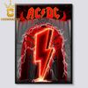 ACDC Bank of America Stadium 2026 Charlotte July 11th PWR UP Tour Home Decor Poster Canvas