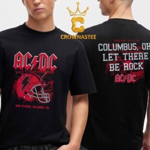 ACDC Columbus Ohio Stadium 2026 July 15th PWR UP Tour Two Sided T-Shirt
