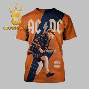 ACDC Empower Field at Mile High 2026 Denven CO July 28th Power Up Tour All Over Print T-Shirt