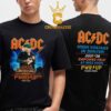 Rush Madison Square Garden 2026 New York City NY July 28th 30th August 1st 3rd Two Sided T-Shirt