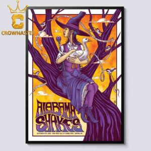 Alabama Shakes MGM Music Hall At Fenway Park 2025 Boston MA September 15th Home Decor Poster Canvas