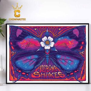 Alabama Shakes Red Rocks Amphitheatre 2025 Morrison CO July 20th Home Decor Poster Canvas