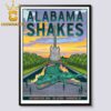 Alabama Shakes MGM Music Hall At Fenway Park 2025 Boston MA September 15th Home Decor Poster Canvas