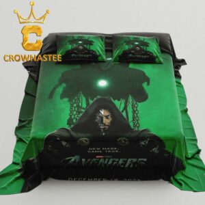 Avengers Doomsday 2026 TonyStark Marvel Studio Pillow Cover Bedding Set