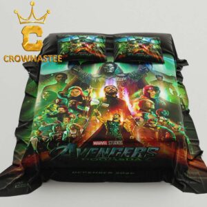 Avengers Doomsday Marvel Studios December 2026 Pillow Cover Bedding Set