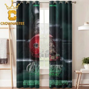 Avengers Doomsday Marvel Studios  2026 Only In Theaters Home Decor Window Curtain