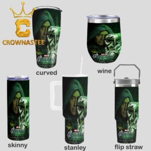 Avengers Doomsday Tony Stark December 2026 Wine Stanley Flip Straw Cup Tumbler