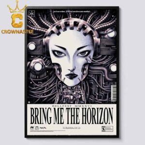 Bring Me The Horizon Hellfest 2026 Home Decor Poster Canvas