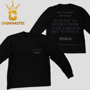 Cactus Jack The Odyssey Travis Scott Imax 10 Years Two Sided LongSleeve