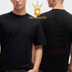 Cactus Jack The Odyssey Travis Scott Imax Bard  Two Sided T-Shirt
