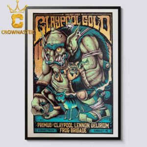 Claypool Gold Starlight Theatre 2026 Kansas City MO May 26th Home Decor Poster Canvas