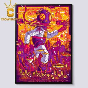 Dave Matthews Band iTHINK Financial Amphitheatre 2026 West Palm Beach FL Home Decor Poster Canvas