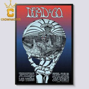 Eagles Band Sphere Las Vegas 2025 January 17th 18th 19th Home Decor Poster Canvas