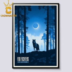 Foo Fighters Allianz Arena 2026 Munich DE June 17th Home Decor Poster Canvas