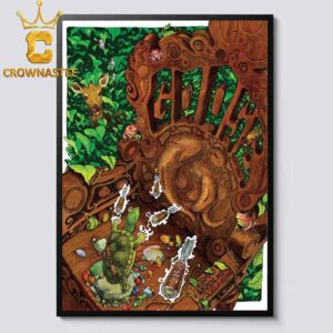 Goose The Band Grand Rapids MI 2025 GLC Live at 20 Monroe February 15th Home Decor Poster Canvas