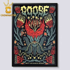 Goose The Band The Factory 2025 St Louis MO June 10 11 Home Decor Poster Canvas