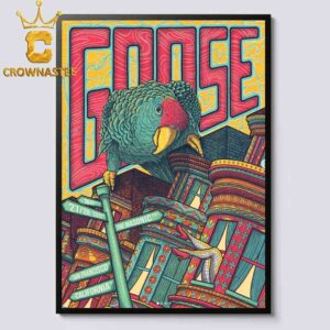 Goose The Band The Masonic 2025 San Francisco CA May 27th 28th Home Decor Poster Canvas