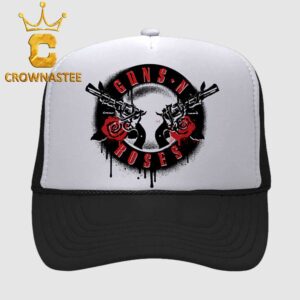 Guns N’ Roses 2026 Tour Spray Painted Logo Trucker Hat
