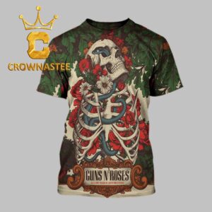 Guns N’ Roses Raleigh NC 2026 Carter Finley Stadium July 23th All Over Print T-Shirt