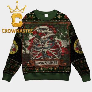 Guns N’ Roses Raleigh NC 2026 Carter Finley Stadium July 23th Christmas Ugly Sweater