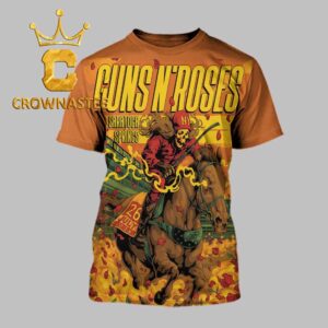 Guns N’ Roses Saratoga Springs NY 2026  Albany Med Health System SPAC July 26th All Over Print T-Shirt