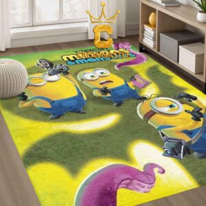 Illumination’s Minions And Monsters Movie 2026 Home Decor Rug Carpet