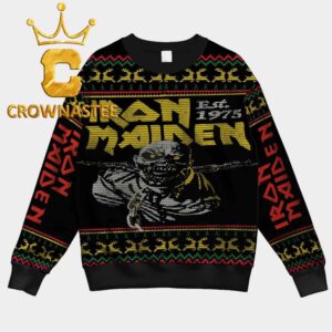 Iron Maiden Piece Of Mine Eddie Christmas Ugly Sweater