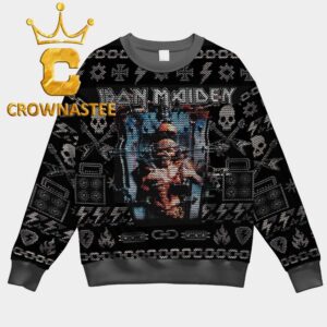 Iron Maiden The X Factor Album Christmas Ugly Sweater