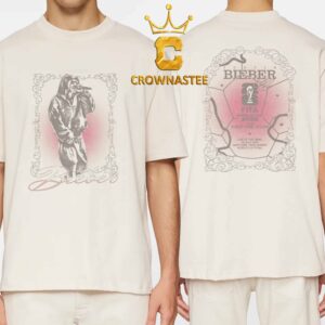 Justin Biebe FIFA World Cup 2026 Halftime Show Two Sided T-Shirt