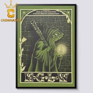 King Gizzard And The Lizard Wizard Seaside Fest 2025 Gdansk Poland Nonember 9th Home Decor Poster Canvas