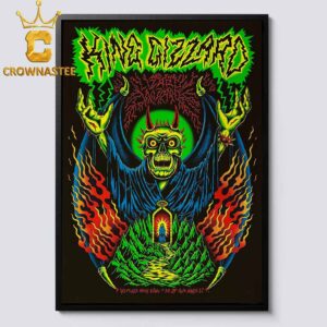 King Gizzard And The Lizard Wizard Westville Music Bowl New 2025 Haven CT Home Decor Poster Canvas