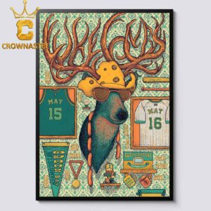 Luke Combs Lambeau Field 2025 Green Bay WI May 15th 16th Home Decor Poster Canvas