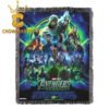 Marvel Studios Avengers Doomsday December 2026 Hooded Fleece Woven Blanket Tapestry