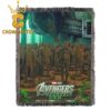Marvel Studios Avengers Doomsday 2026 Hooded Fleece Woven Blanket Tapestry