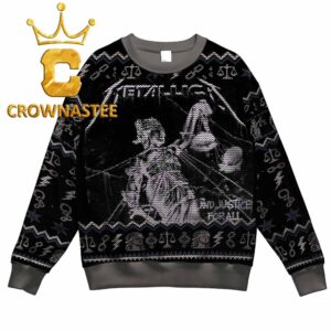 Metallica And Justice For All Album Christmas Ugly Sweater