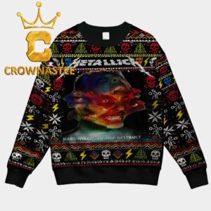 Metallica Hardwired To Self Destruct Album Christmas Ugly Sweater