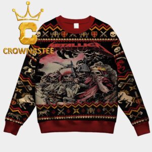 Metallica Horsemen Of The Apocalypse Christmas Ugly Sweater