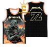Metallica London Stadium 2026 England Night 2 July 5th M72 World Tour Basketball Jersey