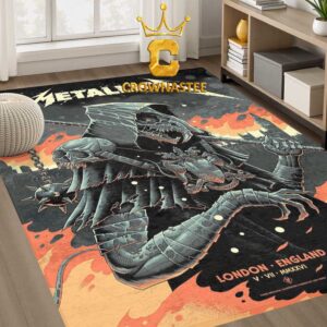 Metallica London Stadium 2026 England Night 2 July 5th M72 World Tour Home Decor Rug Carpet